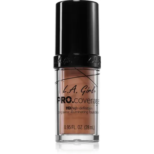 L.A. Girl Cosmetics PRO. Coverage rozjasňujúci tekutý make-up odtieň Beige 28 ml
