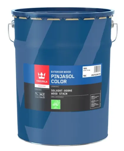 PINJASOL COLOR - Rozpúšťadlový polopriehľadný náter na drevo (zákazkové miešanie) TVT 5050 - mesi, 18 L