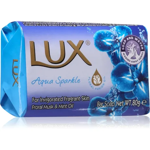Lux Aqua Sparkle Aqua Sparle tuhé mydlo 80 g