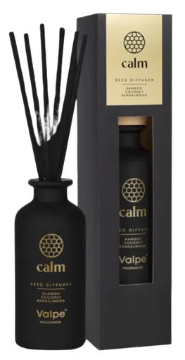 BISPOL CALM - Vonné tyčinky bambus & santalové drevo & kokos, 80 ml