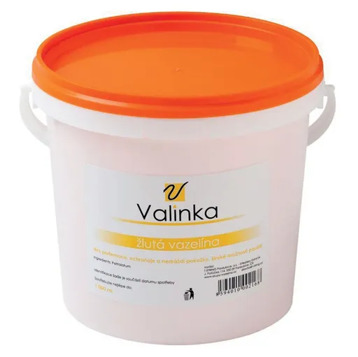 VALINKA Žltá kozmetická vazelína 1000 ml