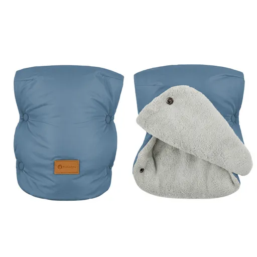 PETITE&MARS Rukávnik / rukavice Jasie na kočík Ocean Blue