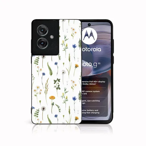 MY ART Ochranný kryt pre Motorola Moto G55 5G WILDFLOWER (153)
