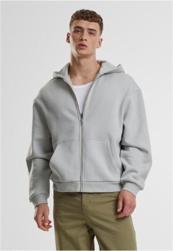 Urban Classics Fluffy Zip Hoody lightasphalt - 5XL