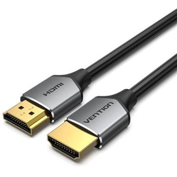 Vention Ultra Thin HDMI Male to Male HD Cable 1.5M Gray Aluminum Alloy Type (ALEHG)