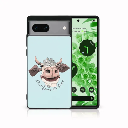 MY ART Ochranný kryt pre Google Pixel 7a HAPPY COW (181)