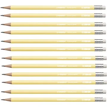 STABILO Swano Pastel HB pastel žltá 12 ks (4006381553490)