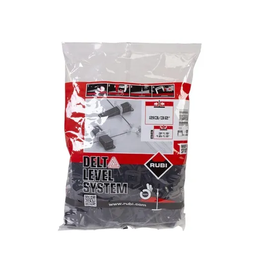 Rubi Delta spony 2 mm leveling system 400 ks R2854