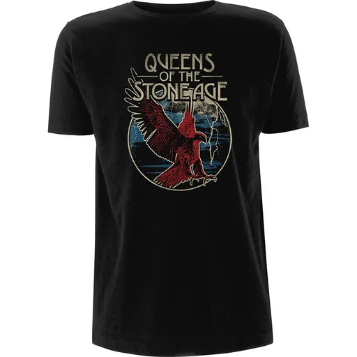 Queens of the Stone Age tričko Eagle Čierna S