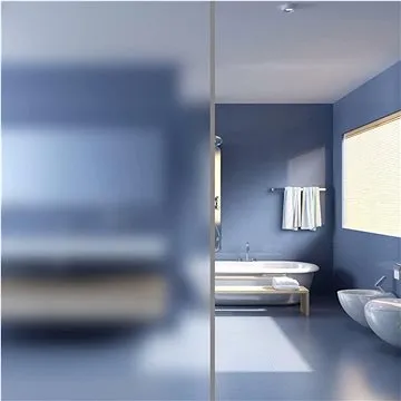 Čistá matná privátna fólia, mliečne sklo, samolepiaca, 0,9 x 20 m (140896)