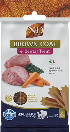 Farmina ND Brown Dog Lamb Potato Carrot Spirul Adult medium
