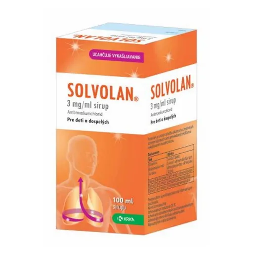 SOLVOLAN 3 mg/ml sirup 100 ml