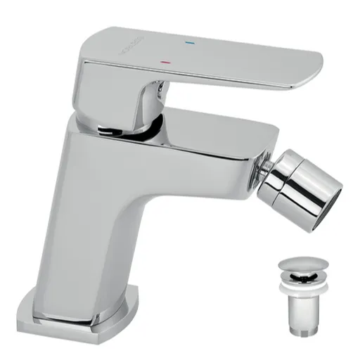 Novaservis Nobless EGO bidetová batéria s výpusťou chróm 43011,0 43011.0