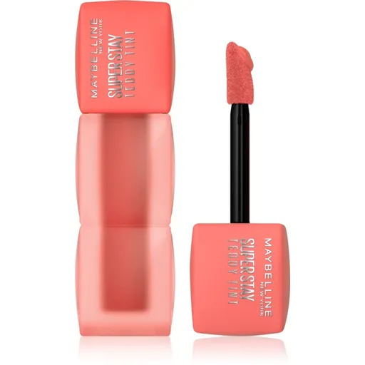 MAYBELLINE NEW YORK SuperStay Teddy Tint dlhotrvajúci rúž s matným efektom odtieň 25 Baby Tee 5 ml