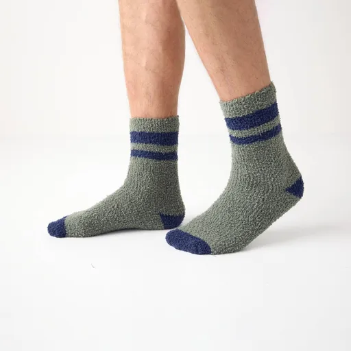 Súprava 2 párov hrejivých ponožiek s prúžkami