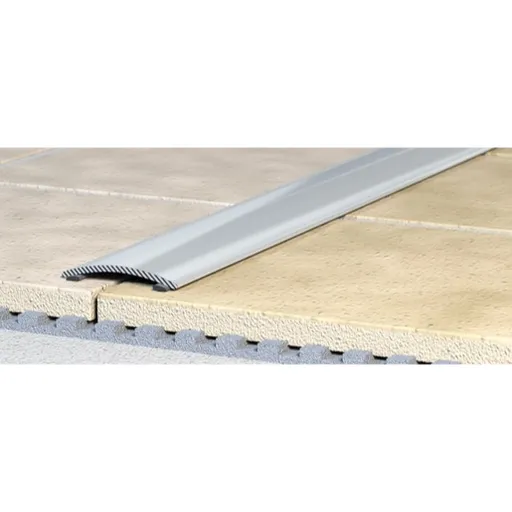 Lišta prechodová Havos chróm, hliník elox, dĺžka 270 cm, LPS3ALE270