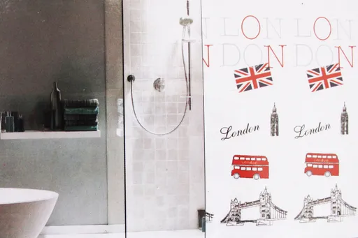 BISK - Záves sprchový LONDON