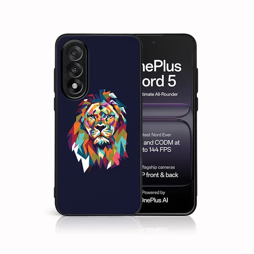 MY ART Ochranný kryt pre OnePlus Nord 5 5G LION (246)