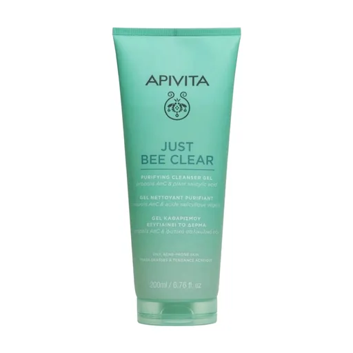 APIVITA Just Bee Clear Čistiaci gél na pleť so sklonom k ​​akné 200 ml