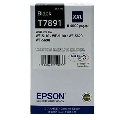 Epson T7891409 čierna (black) originálna cartridge
