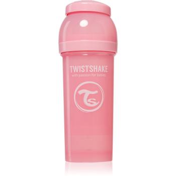 Twistshake Anti-Colic dojčenská fľaša Pink 2 m+ 260 ml