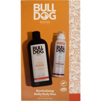 Bulldog Lemon & Bergamot Revitalising Body Care Duo darčeková sada na telo pre mužov