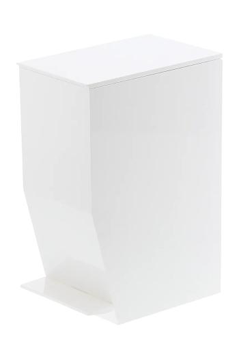 Odpadkový kôš Yamazaki Tower 3,9 L biela farba