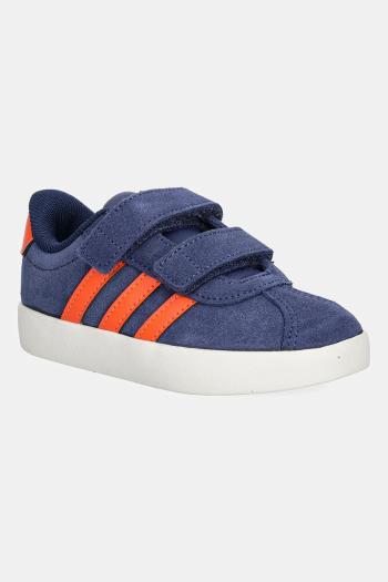 Detské tenisky adidas VL COURT 3.0 tmavomodrá farba, JR2217
