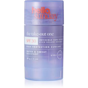hello sunday the take-out one invisible sun stick ochranná hydratačná tyčinka SPF 50 25 g