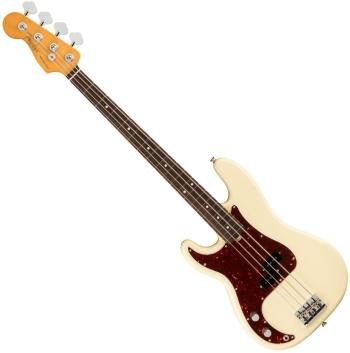 Fender American Professional II Precision Bass RW LH Olympic White Elektrická basgitara