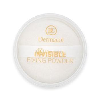 Dermacol Invisible Fixing Powder transparentný púder White 13 g