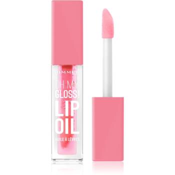 Rimmel Oh My Gloss! Lip Oil olej na pery s hydratačným účinkom odtieň 001 Pink Flush 4,5 ml