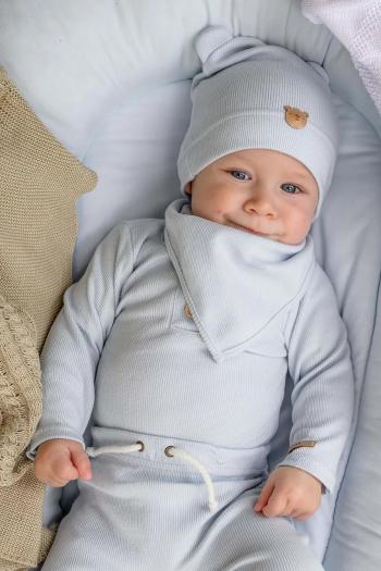 Detská šatka Jamiks JONE šedá farba, jednofarebná, JWH068
