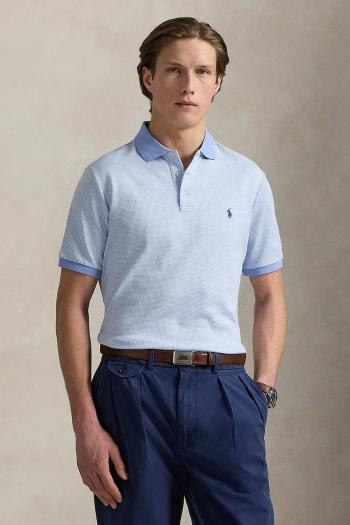 Bavlnené polo tričko Polo Ralph Lauren jednofarebné, 710974270