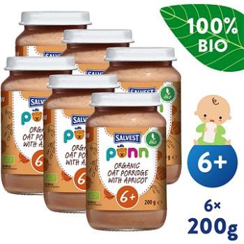 SALVEST Ponn BIO Marhule s ovsenými vločkami (6× 200 g) (4740073075456)