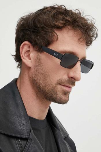 Slnečné okuliare Armani Exchange pánske, čierna farba, 0AX2052S,