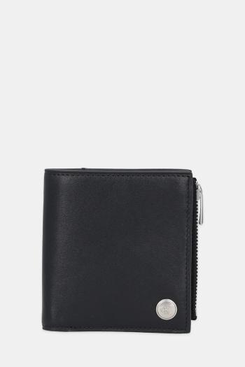 Kožená peňaženka Calvin Klein čierna farba, LV04G1078G