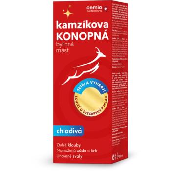 Cemio Kamzík konopná masť masť s chladivým účinkom 200 ml