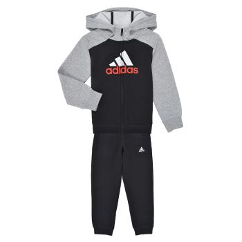 adidas  Essentials Big Logo Fleece Track Suit  Súpravy vrchného oblečenia Šedá