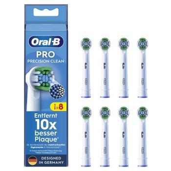 Oral B Náhradné kefkové hlavice Precision Clean EB20 8 ks