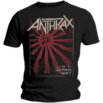 Anthrax tričko Live in Japan  one_size