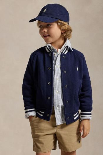 Bunda Polo Ralph Lauren tmavomodrá farba, 322932140004