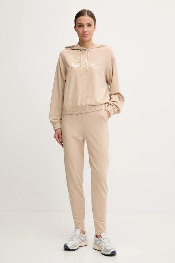 Tepláková súprava EA7 Emporio Armani béžová farba, AF12502.7W000687