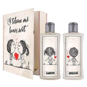 BOHEMIA GIFTS darčeková súprava Kniha – S tebou ma baví svet (8595590707382)