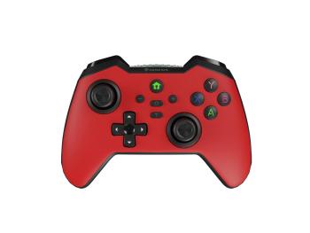 Bezdrôtový gamepad Genesis MANGAN 400 pre PC/Switch/Mobil, červený