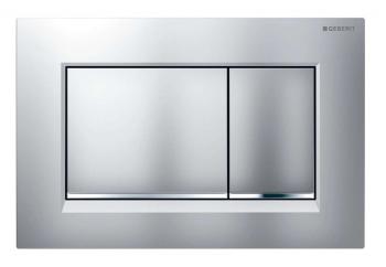 GEBERIT - Sigma30 Ovládacie tlačidlo splachovania, lakovaný chróm mat/chróm 115.883.JQ.1
