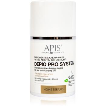Apis Natural Cosmetics Home TerApis obnovujúca nočná krémová maska pre pleť s hyperpigmentáciou 50 ml