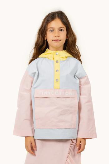 Detská bunda Tinycottons COLOR BLOCK JACKET SS25-250