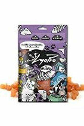 Lyopro meow meow. sušené mäkké kocky lososa 70g + Množstevná zľava