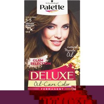 SCHWARZKOPF PALETTE Deluxe 555 Žiarivo hnedá (50 ml) (3838824176796)